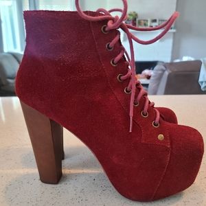 Jeffrey Campbell Havana Last Wine color Lita-Size 6.5